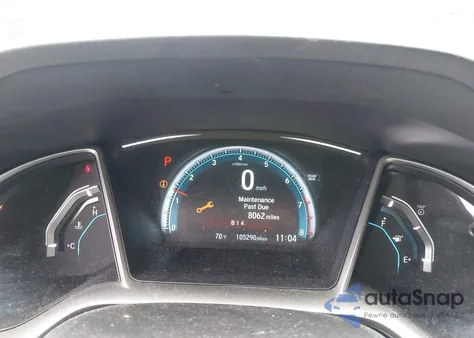 2016 Honda Civic Ex from USA, damaged, VIN 19XFC2F7XGE245178